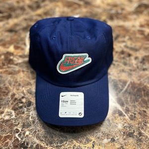 NEW Nike Giannis Greek Freak Heritage86 Cotton Dad Hat Navy Blue Men's Green H86
